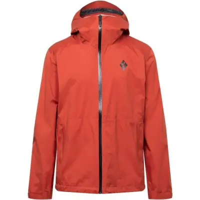 Black Diamond M's Stormline Stretch Rain Shell Red Rock