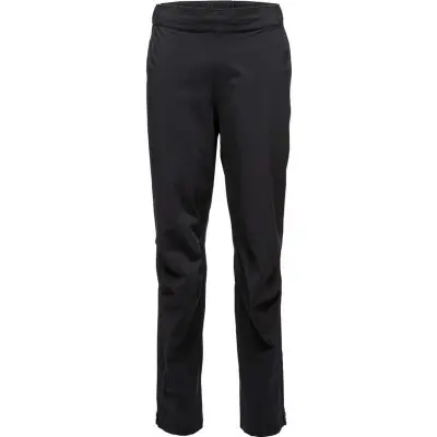Black Diamond Stormline Stretch Rain Pants Men Black Black S