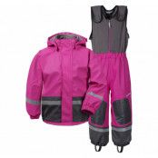 Boardman Kid's Set 4, Plastic Pink, 130,  Didriksons Regnkläder