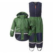 Boardman Kids Set 5, Leaf Green, 80, Didriksons Regnkläder