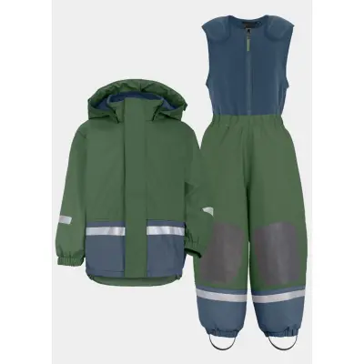Boardman Kids Set 6, Green Mist, 100,  Set Regnjackor + Byxor