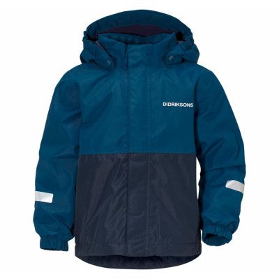 Bri Kid's Jacket, Hurricance Blue, 90,  Regnjackor