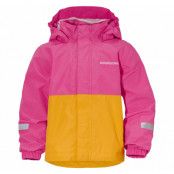 Bri Kid's Jacket, Plastic Pink, 80, Didriksons