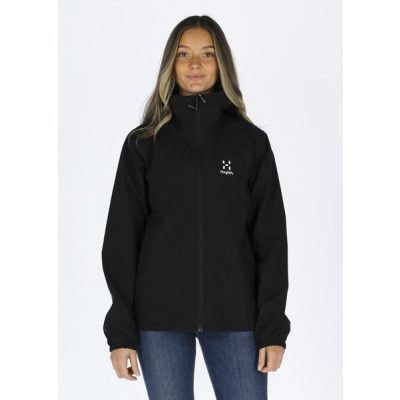 Buteo Jacket Women, True Black, Xs,  Regnjackor