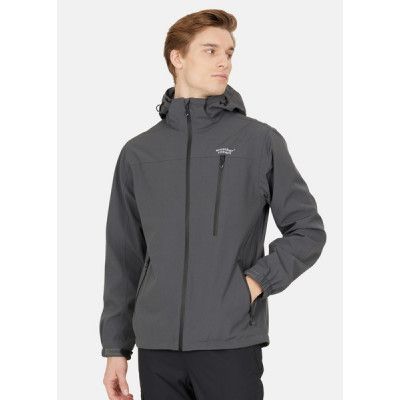 Delton M Awg Jacket W-Pro 1500, Asphalt, S,  Regnjackor