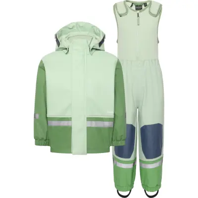 Didriksons Kids' Boardman Set 11 Light Algae Green