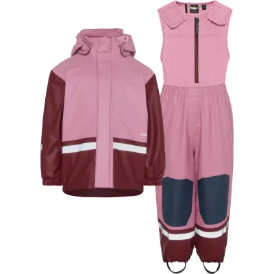 Didriksons Kids' Boardman Set 12 Heather Pink
