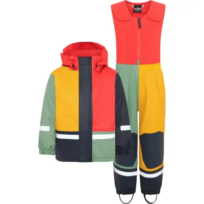 Didriksons Kids' Boardman Set Galon® Paprika