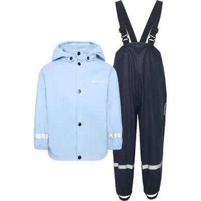 Didriksons Kids' Slaskeman Set 2 Light Sea Blue