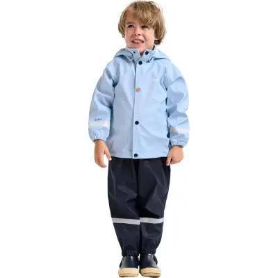 Didriksons Kids' Slaskeman Set 4 Light Sea Blue