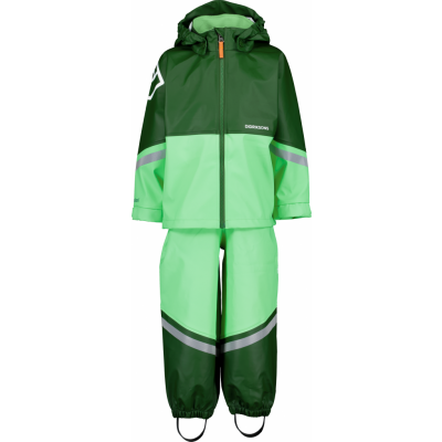 Didriksons Kids' Waterman Set 11 Dusty Lime