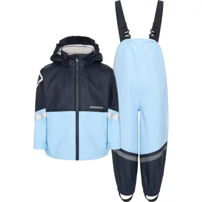 Didriksons Kids' Waterman Set 11 Light Sea Blue