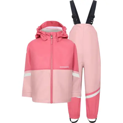 Didriksons Kids' Waterman Set 11 Soft Pink
