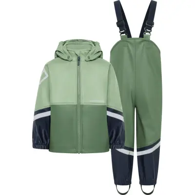 Didriksons Kids' Waterman Set 12 Sage Green