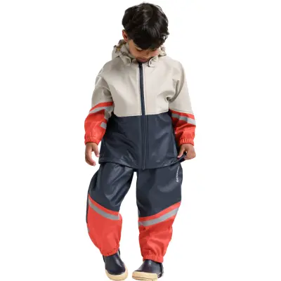 Didriksons Kids' Waterman Set 12 Sand Beige