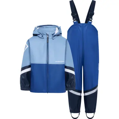 Didriksons Kids' Waterman Set 12 Winter Blue