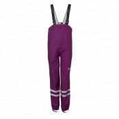 Drip Bib Pants, Purple, 140, Regnkläder