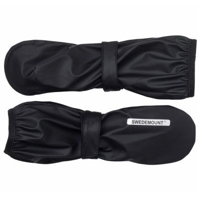 Dropp Rainglove, Black, 2-4y,  Regnkläder