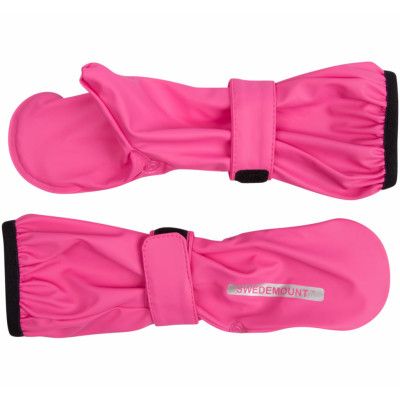 Dropp Rainglove, Dk Pink, 2-4y,  Regnkläder