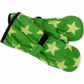 Dropp Rainglove, Green/Green Star, 2-4y,  Regnkläder