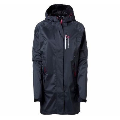 Fiskebäckskil Shell Coat W, Charcoal/Pink, 44,  Regnkläder