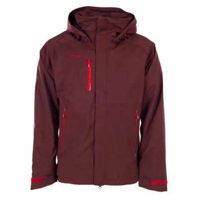 Flya Ins Jkt, Dk Maroon/Br Red, S,  Bergans