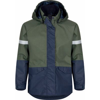 Urberg Kids' Fosnavåg 2L Rain Jacket Kombu Green