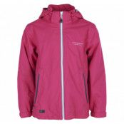 Hamburgsund Jacket Jr, Dk Pink, 160, Regnkläder