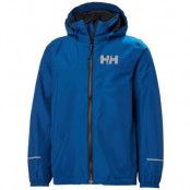 Helly Hansen Jr Juell Rain Jacket Deep Fjord