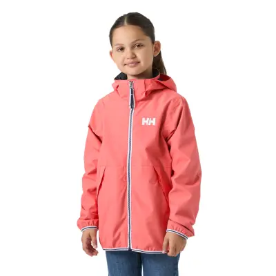 Helly Hansen Junior's Koster Rain Jacket barns mellansäsongsjacka