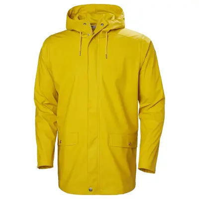 Helly Hansen Moss Rain Coat Essential Yellow - S