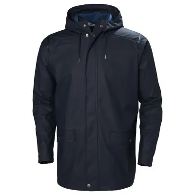 Helly Hansen Moss Rain Coat Navy