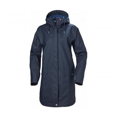 Helly Hansen Moss Rain Coat Women Navy