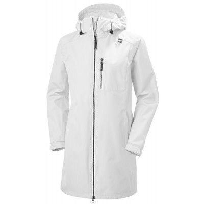 Helly Hansen W Long Belfast Jacket White