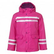 Iceflake Rain Jacket, Pink, 140, Regnkläder