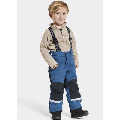 Idre Kids Pants 6, Corn Blue, 130,  Fodrade Regnkläder