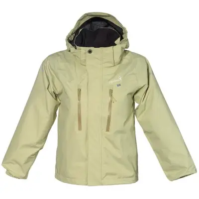 Isbjörn Storm Hardshell Jacket Kids Forest Dew