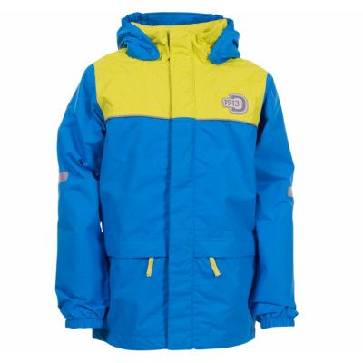 Jezeri Kid's Jacket, Sharp Blue, 80,  Didriksons