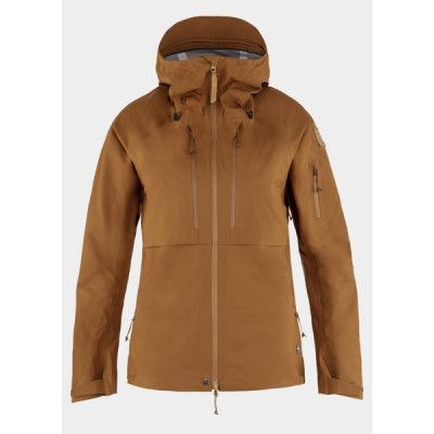 Keb Eco-Shell Jacket W, Chestnut, S,  Regnjackor