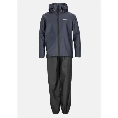Kids Packable Rainset, 080/Navy, 158/164,  Regnjackor
