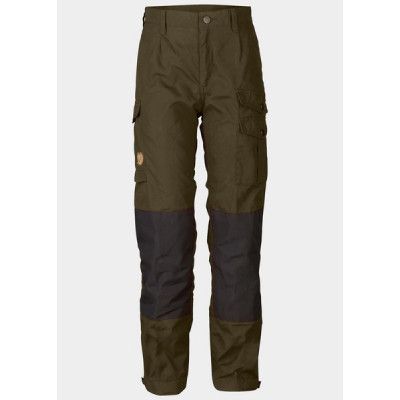 Kids Vidda Trousers, Dark Olive, 122,  Byxor
