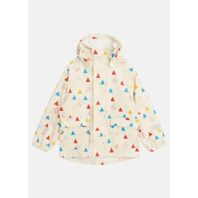 KIDS WINGS PRINTED RAIN COAT