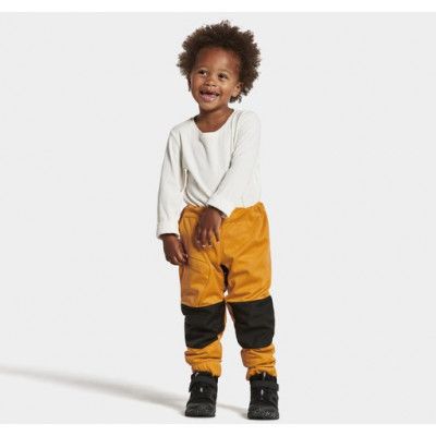 Lövet Kids Pant 5, Happy Orange, 110,  Regnbyxor