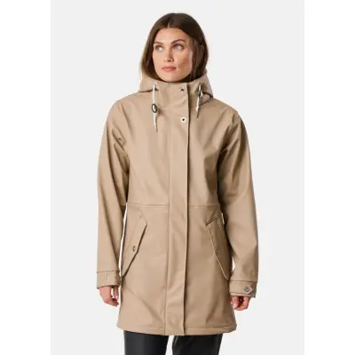 Lammö Coat W, Beige, 48,  Regnjackor