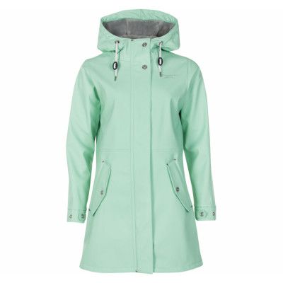 Lammö Coat W, Mint, 46,  Regnkläder