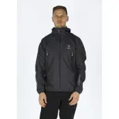 L.I.M Proof Jacket Men, Magnetite, M, Regnjackor