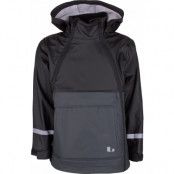 Lindberg Kids' Rockville Rain Jacket Black/Anthracite