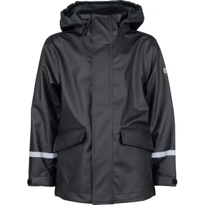 Lindberg Kids' Vestby Rain Jacket Fleece Black