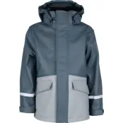 Lindberg Kids' Vestby Rain Jacket Fleece Blue/grey