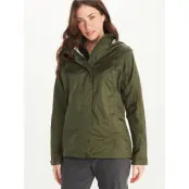 Marmot Wm's PreCip Eco Jacket Dark Green Dark Green M